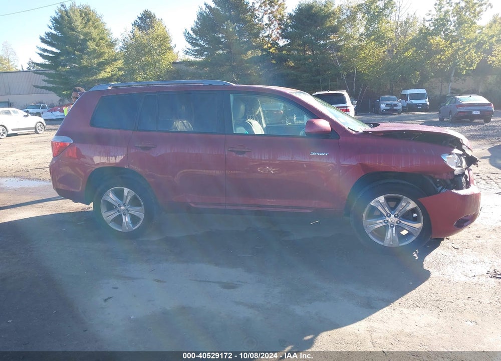 2008 TOYOTA HIGHLANDER SPORT VIN: JTEES43A182056312