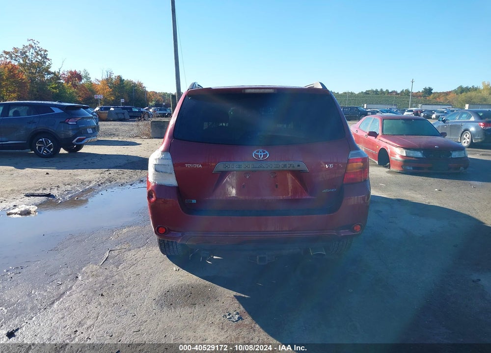 2008 TOYOTA HIGHLANDER SPORT VIN: JTEES43A182056312