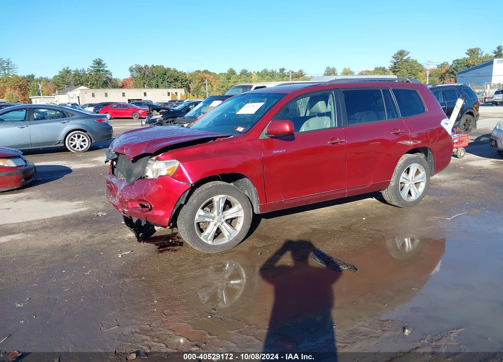 2008 TOYOTA HIGHLANDER SPORT VIN: JTEES43A182056312
