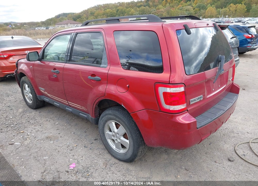 2008 FORD ESCAPE XLT VIN: 1FMCU93128KE68110