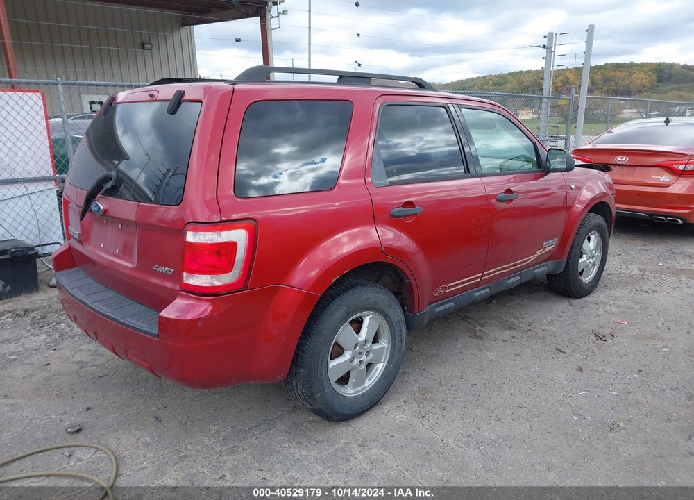 2008 FORD ESCAPE XLT VIN: 1FMCU93128KE68110
