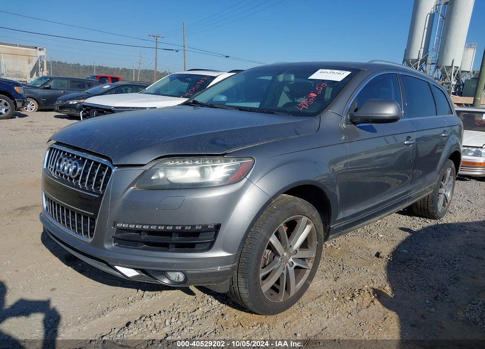 2012 AUDI Q7 3.0T PREMIUM VIN: WA1LGAFE1CD005037
