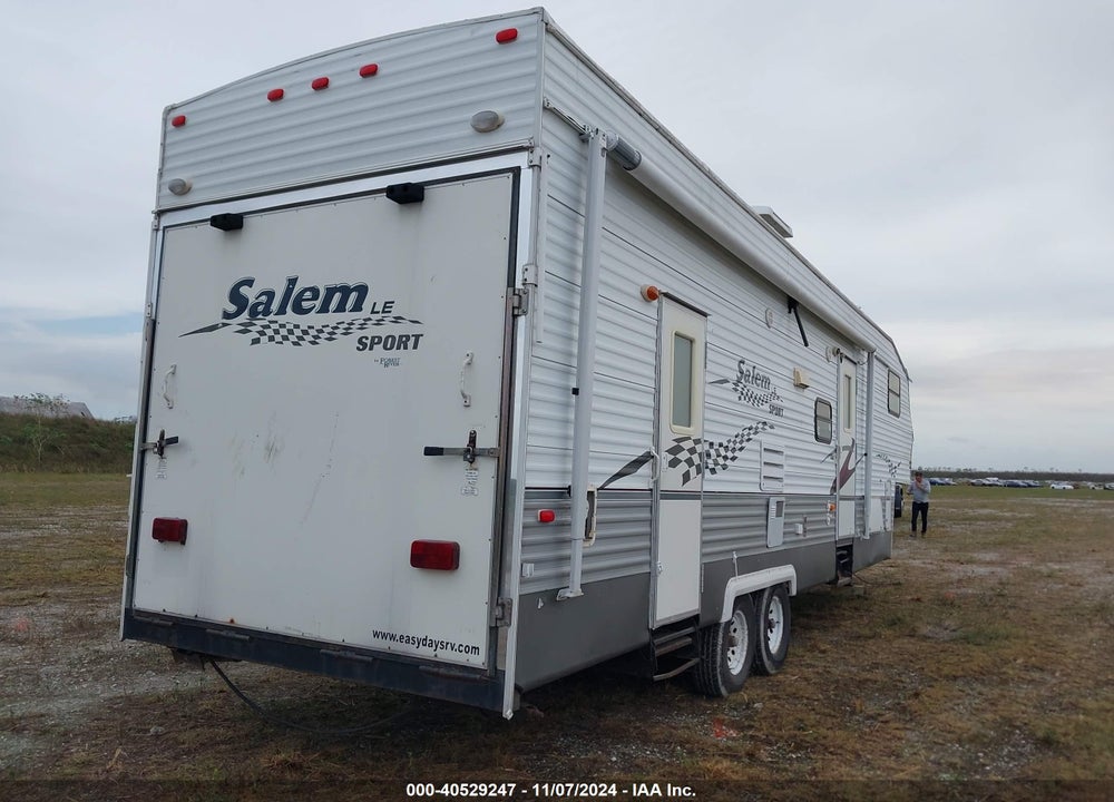 2006 FOREST RIVER SALEM VIN: 4X4FSMH257R395150