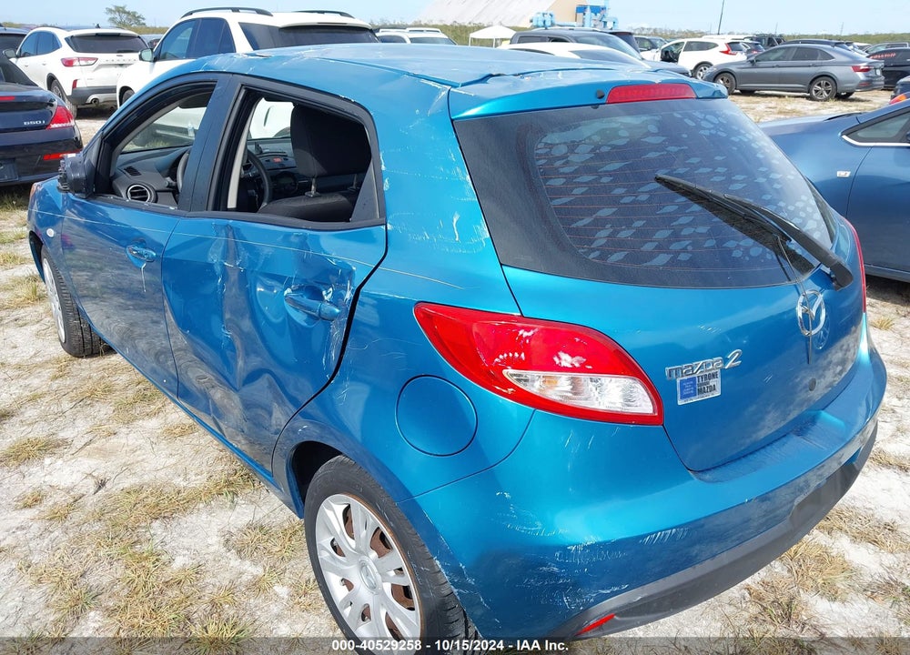 2012 MAZDA 2 SPORT VIN: JM1DE1KYXC0133039