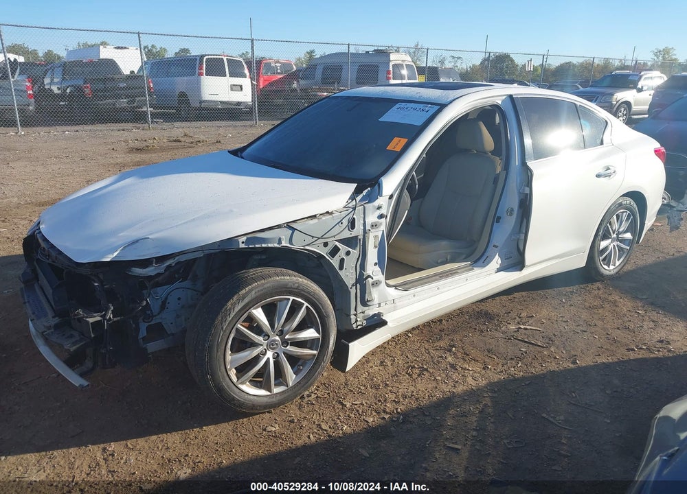 2015 INFINITI Q50 PREMIUM VIN: JN1BV7AR2FM414031