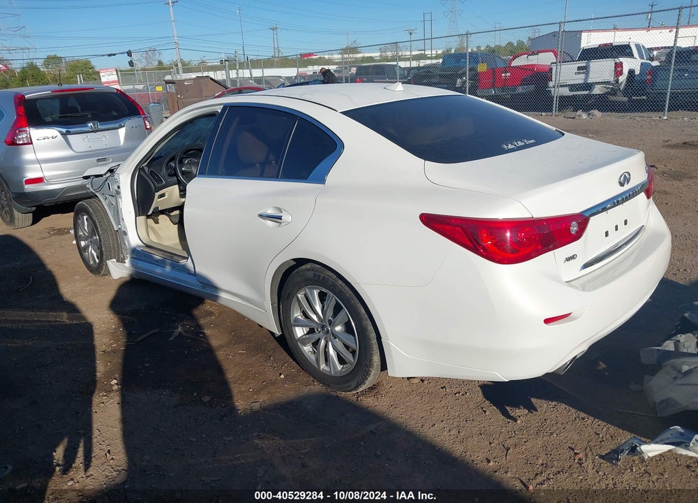 2015 INFINITI Q50 PREMIUM VIN: JN1BV7AR2FM414031