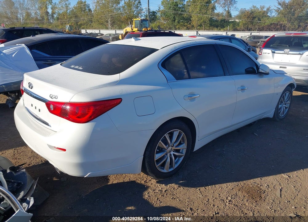 2015 INFINITI Q50 PREMIUM VIN: JN1BV7AR2FM414031