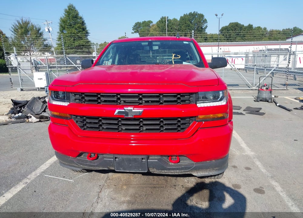 2018 CHEVROLET SILVERADO 1500 CUSTOM VIN: 3GCUKPEC6JG533006