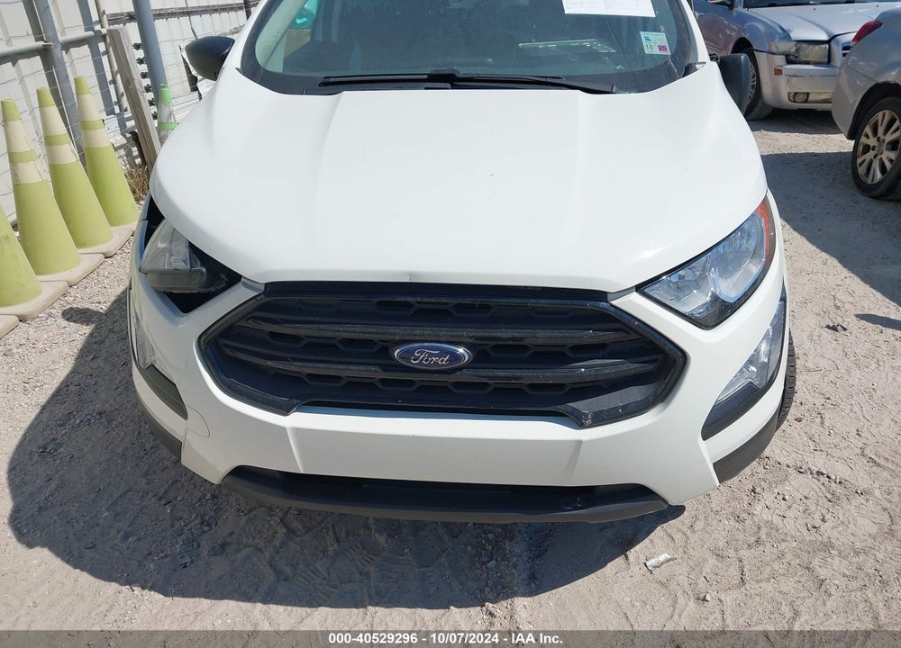 2021 FORD ECOSPORT S VIN: MAJ3S2FE9MC434546