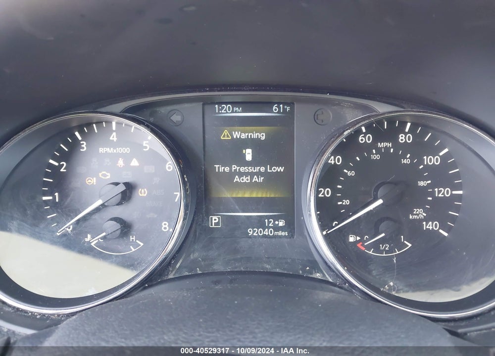 2017 NISSAN ROGUE SV VIN: KNMAT2MV0HP519288