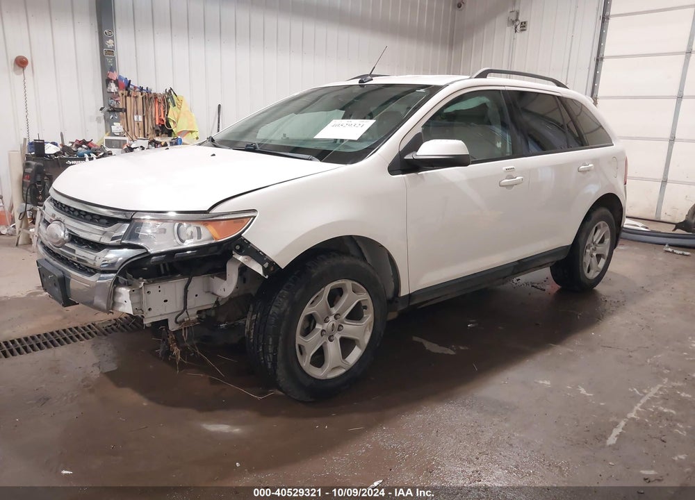2013 FORD EDGE SEL VIN: 2FMDK4JCXDBE33711