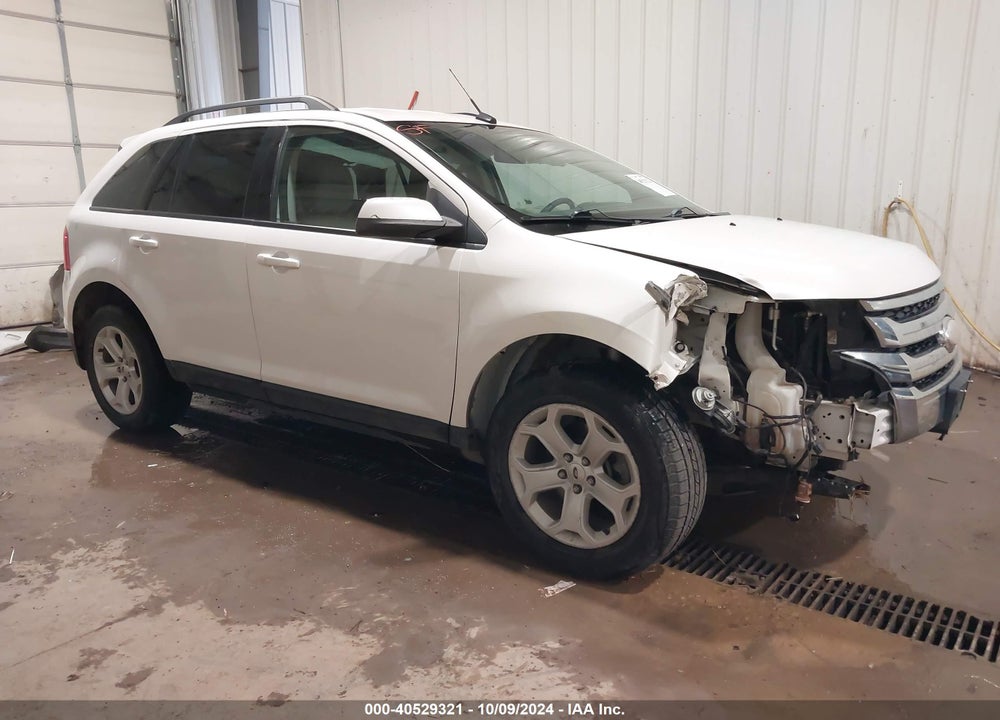 2013 FORD EDGE SEL VIN: 2FMDK4JCXDBE33711