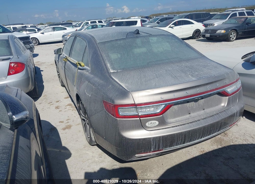 2018 LINCOLN CONTINENTAL RESERVE VIN: 1LN6L9RP6J5616890