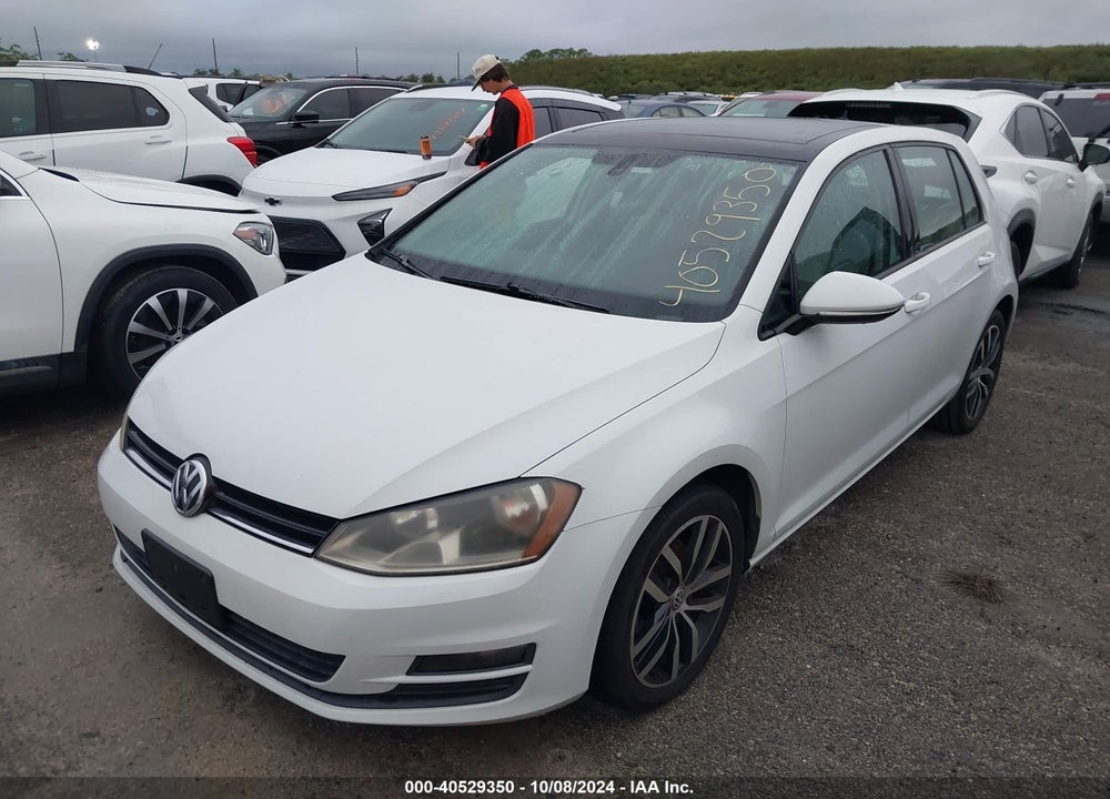 2015 VOLKSWAGEN GOLF TSI SE 4-DOOR VIN: 3VW217AU9FM000985