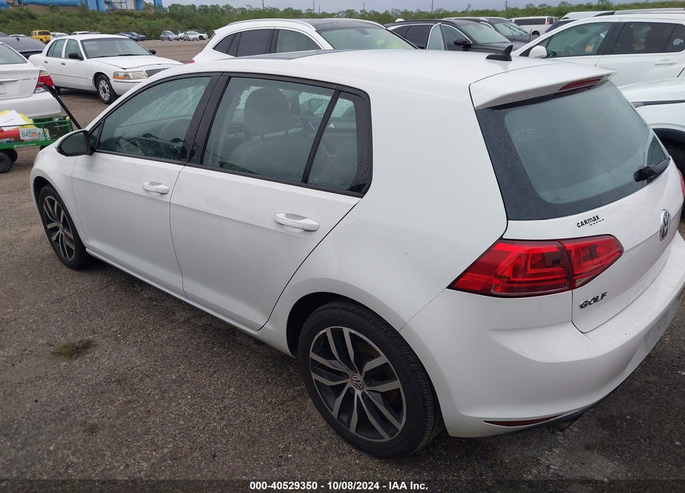 2015 VOLKSWAGEN GOLF TSI SE 4-DOOR VIN: 3VW217AU9FM000985