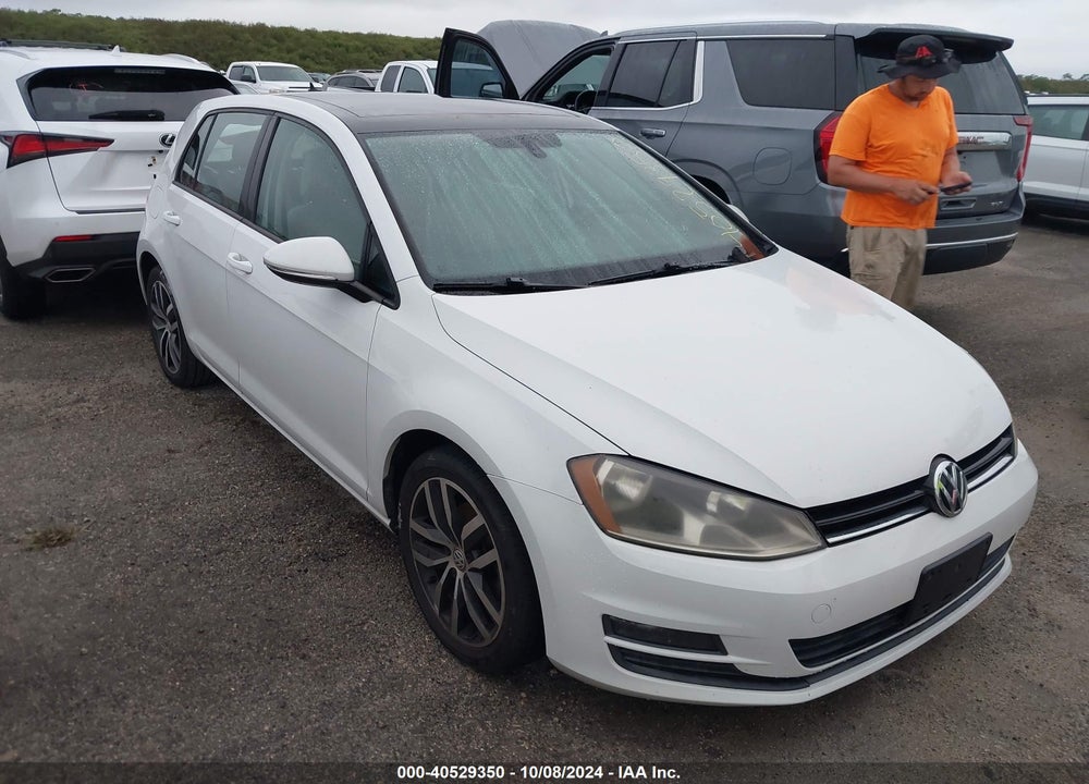 2015 VOLKSWAGEN GOLF TSI SE 4-DOOR VIN: 3VW217AU9FM000985