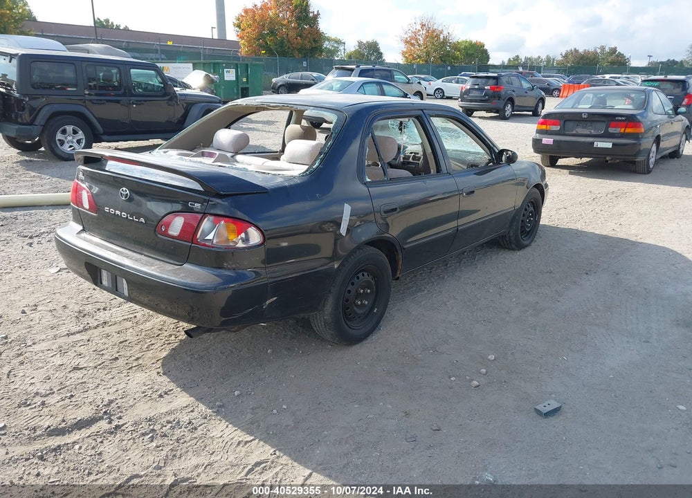 1999 TOYOTA COROLLA CE VIN: 2T1BR12E8XC184357