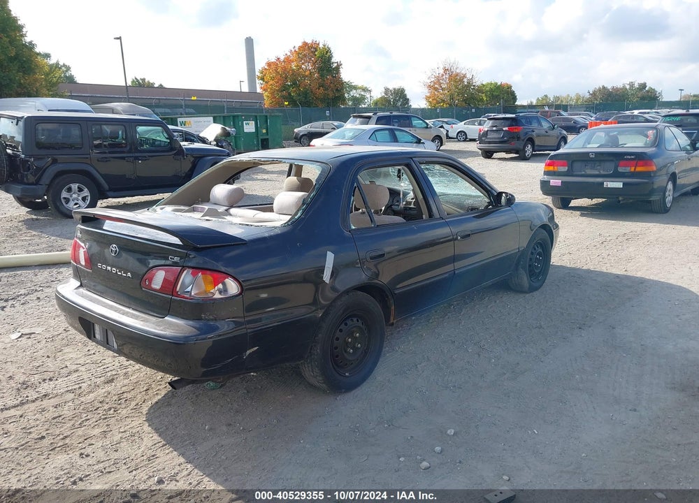 1999 TOYOTA COROLLA CE VIN: 2T1BR12E8XC184357