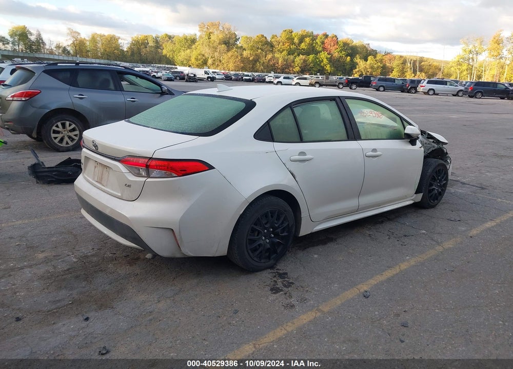 2020 TOYOTA COROLLA LE VIN: JTDEPRAE3LJ042760