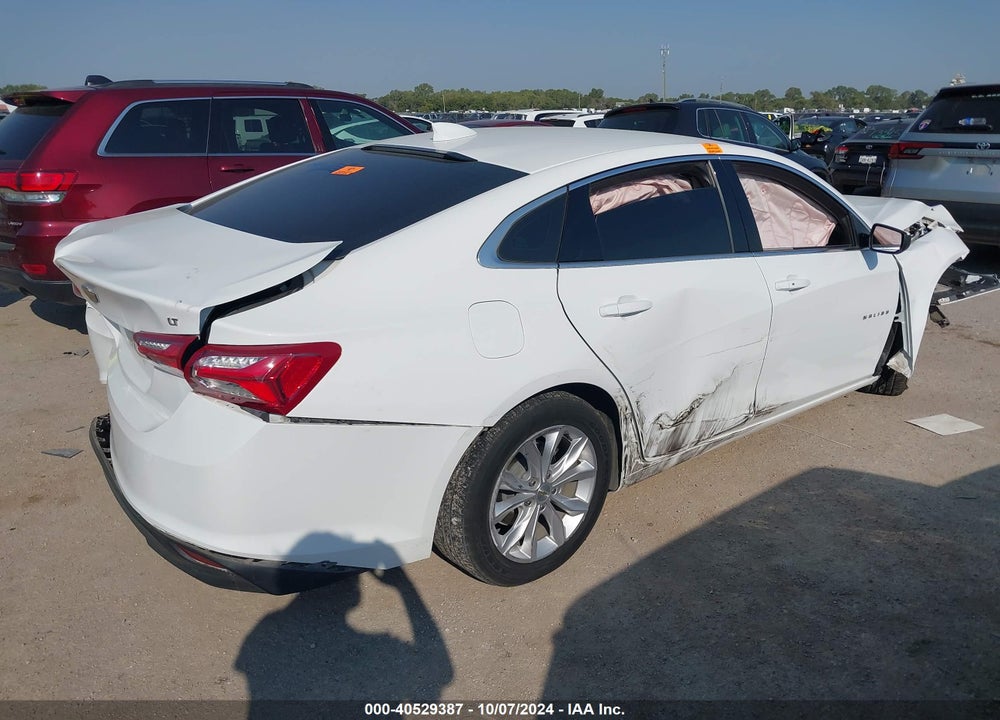 2022 CHEVROLET MALIBU FWD LT VIN: 1G1ZD5ST9NF126807