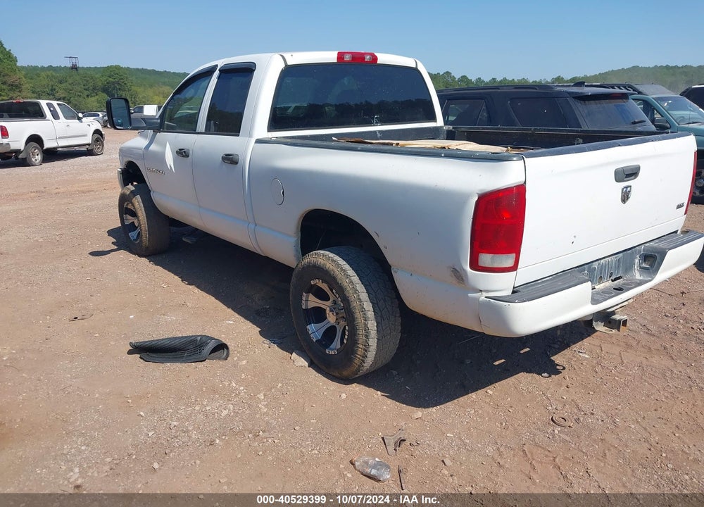 2005 DODGE RAM 1500 SLT/LARAMIE VIN: 1D7HA18D65S334015