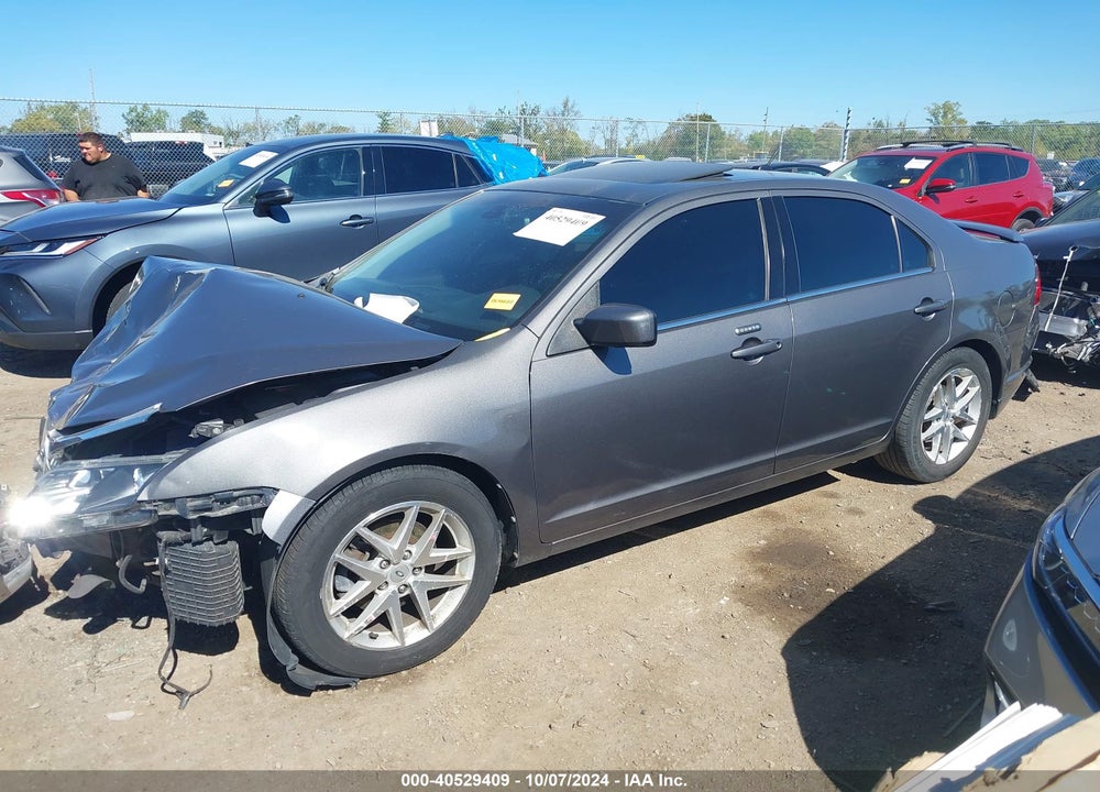 2012 FORD FUSION SEL VIN: 3FAHP0JA3CR353736