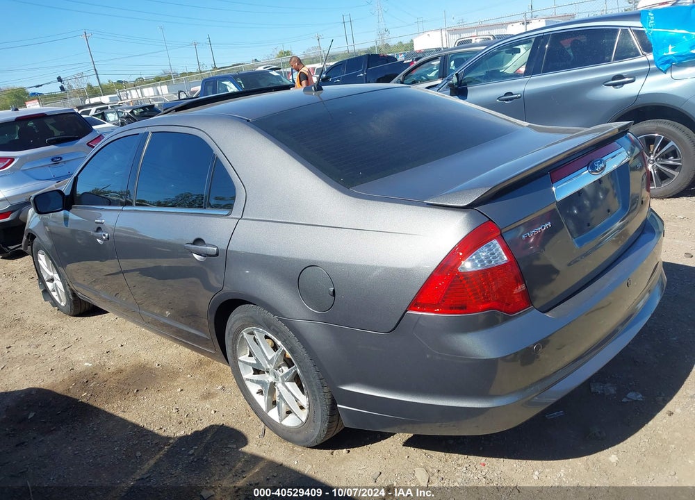 2012 FORD FUSION SEL VIN: 3FAHP0JA3CR353736