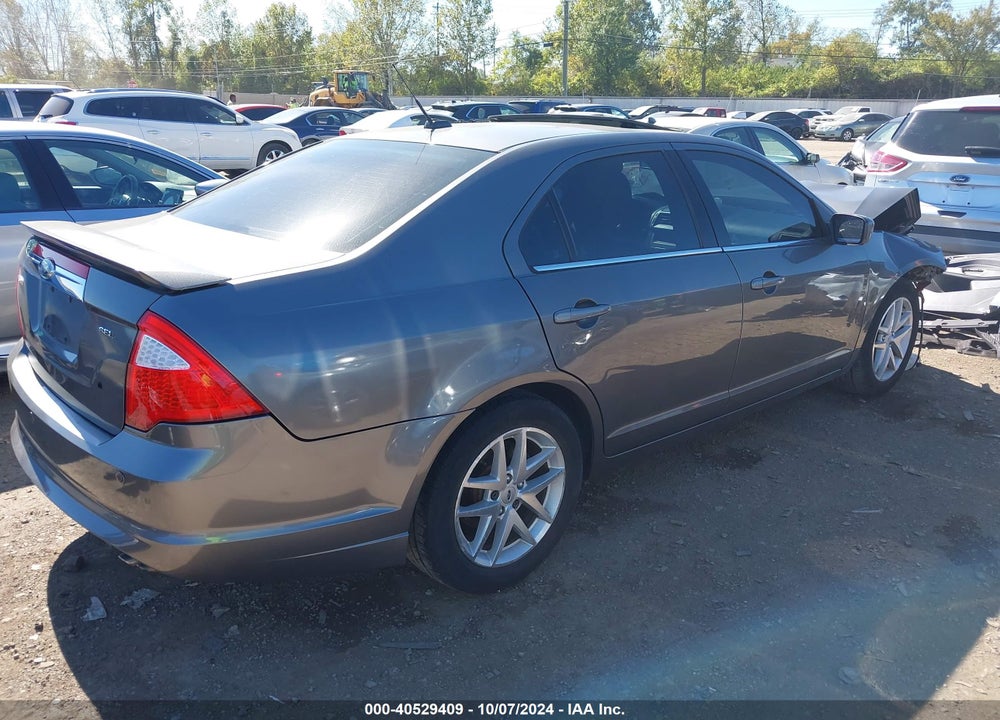 2012 FORD FUSION SEL VIN: 3FAHP0JA3CR353736