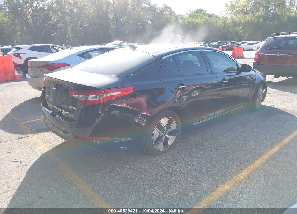 2013 KIA OPTIMA HYBRID EX VIN: KNAGM4AD7D5055563