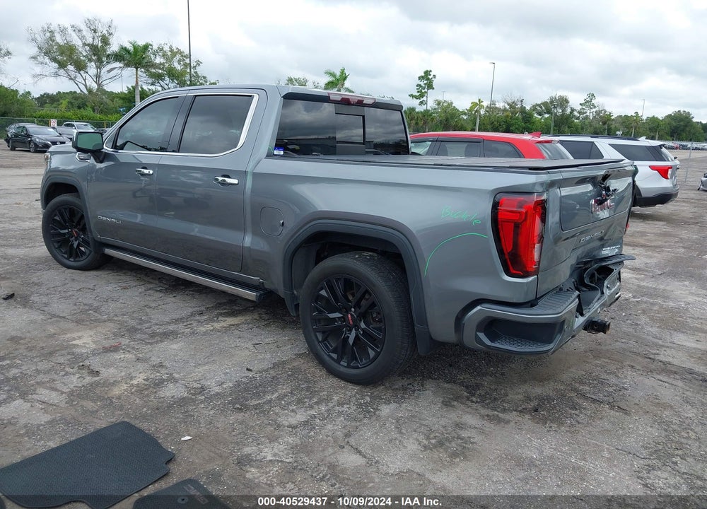 2020 GMC SIERRA 1500 4WD SHORT BOX DENALI VIN: 1GTU9FEL7LZ165153
