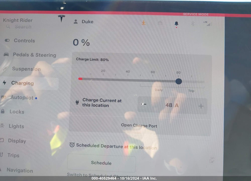 2022 TESLA MODEL X VIN: 7SAXCDE58NF364034