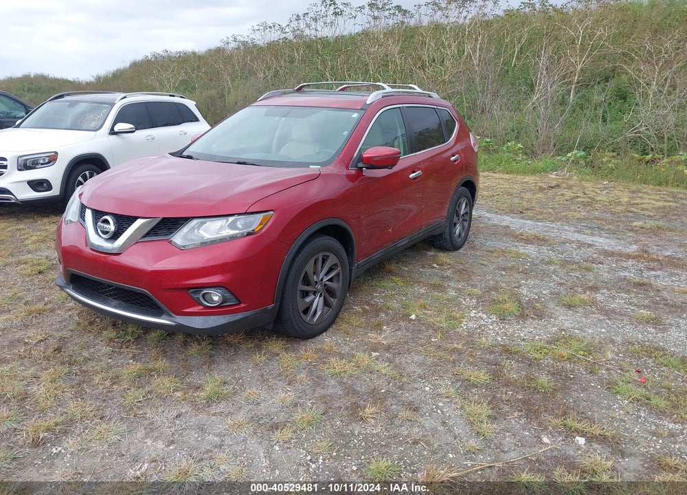 2016 NISSAN ROGUE SL VIN: 5N1AT2MT2GC760785