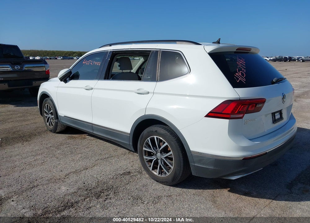 2020 VOLKSWAGEN TIGUAN 2.0T SE/2.0T SE R-LINE BLACK/2.0T SEL VIN: 3VV3B7AXXLM020920