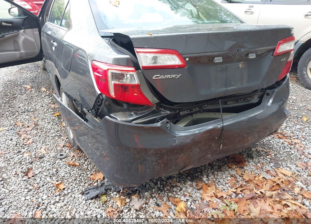 2012 TOYOTA CAMRY LE VIN: 4T4BF1FK1CR198477
