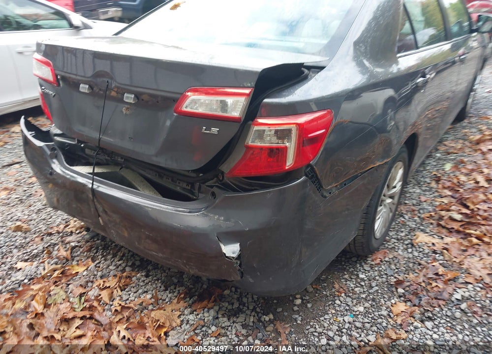 2012 TOYOTA CAMRY LE VIN: 4T4BF1FK1CR198477