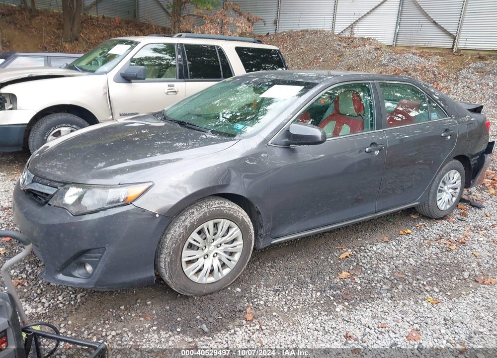 2012 TOYOTA CAMRY LE VIN: 4T4BF1FK1CR198477