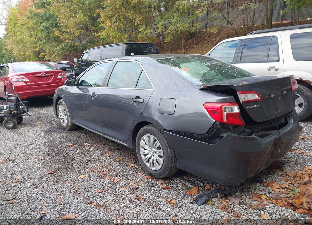 2012 TOYOTA CAMRY LE VIN: 4T4BF1FK1CR198477