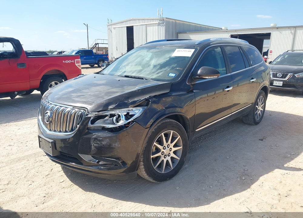 2013 BUICK ENCLAVE LEATHER VIN: 5GAKRCKD2DJ131707