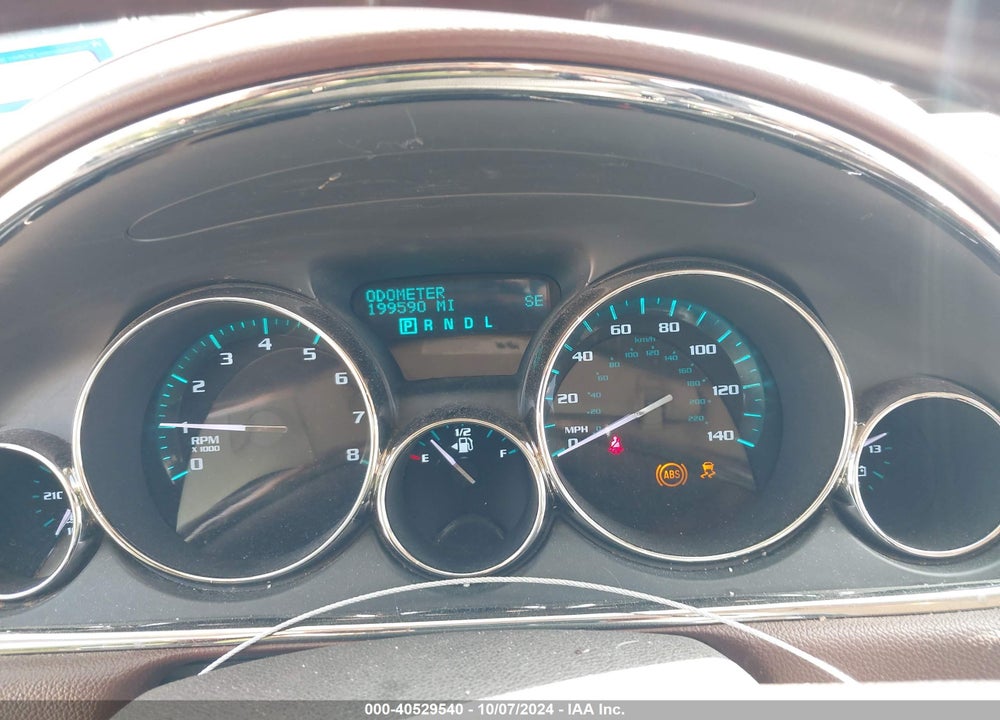 2013 BUICK ENCLAVE LEATHER VIN: 5GAKRCKD2DJ131707