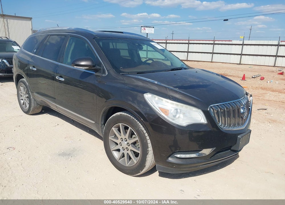 2013 BUICK ENCLAVE LEATHER VIN: 5GAKRCKD2DJ131707