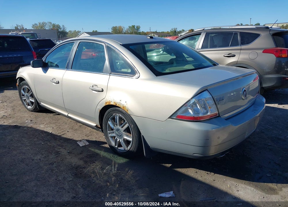 2009 MERCURY SABLE PREMIER VIN: 1MEHM42W49G629795