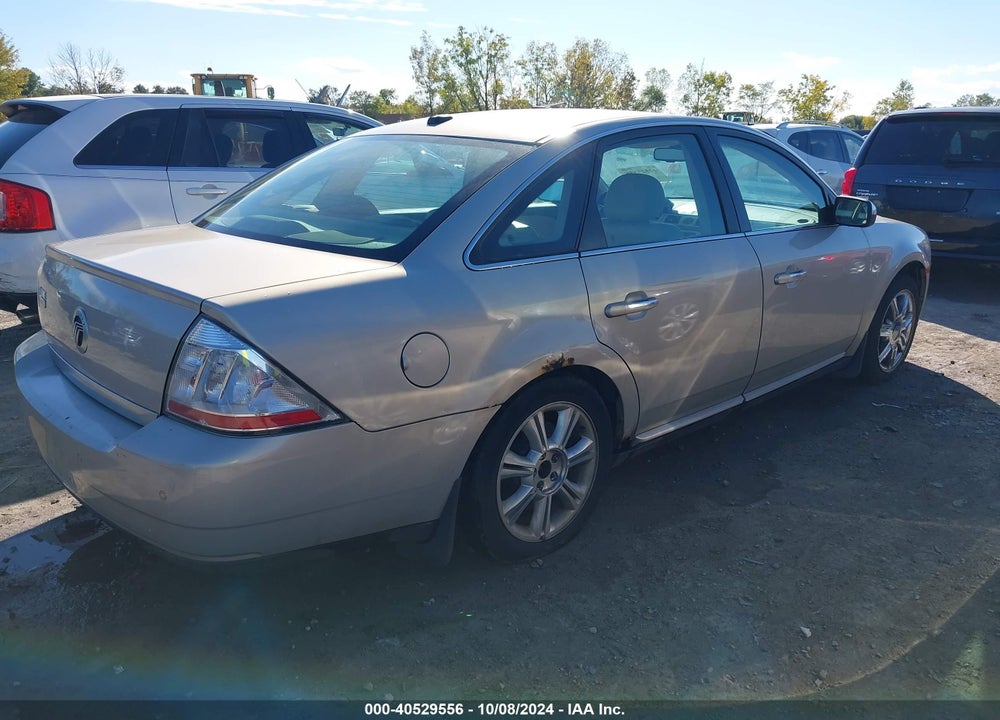 2009 MERCURY SABLE PREMIER VIN: 1MEHM42W49G629795