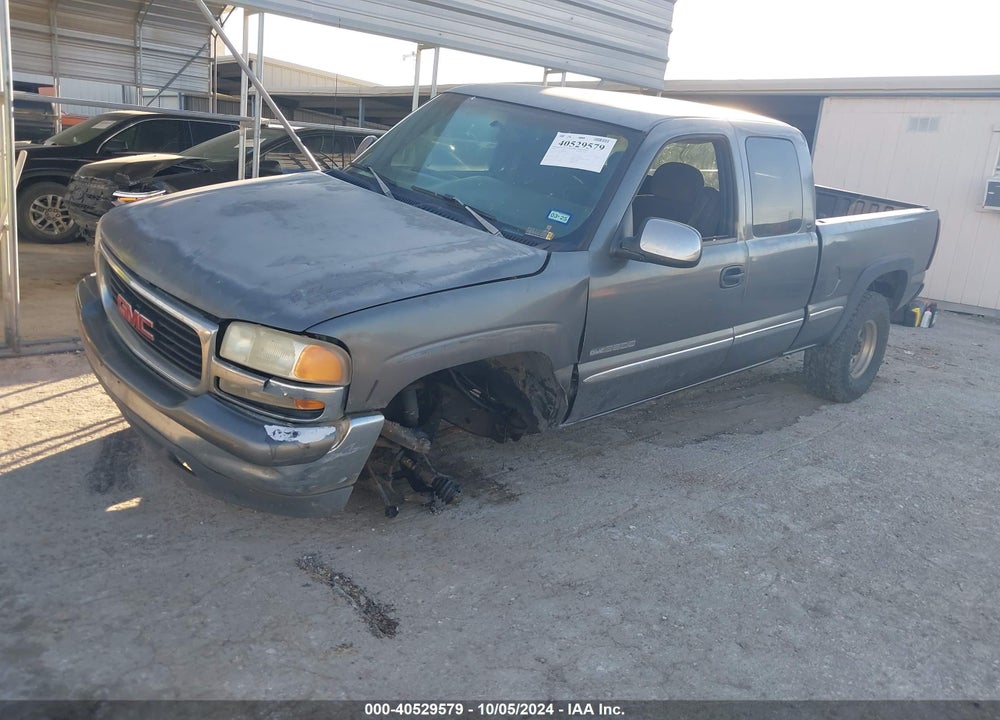 1999 GMC SIERRA 2500 SLE VIN: 1GTGK29U1XE542702