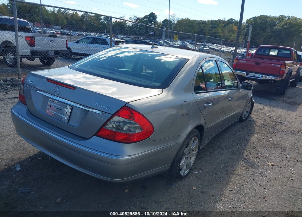 2007 MERCEDES-BENZ E 350 4MATIC VIN: WDBUF87X17X215761