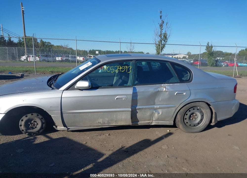 2004 SUBARU LEGACY L/L W/35TH ANNIVERSARY EDITION VIN: 4S3BE625247211591