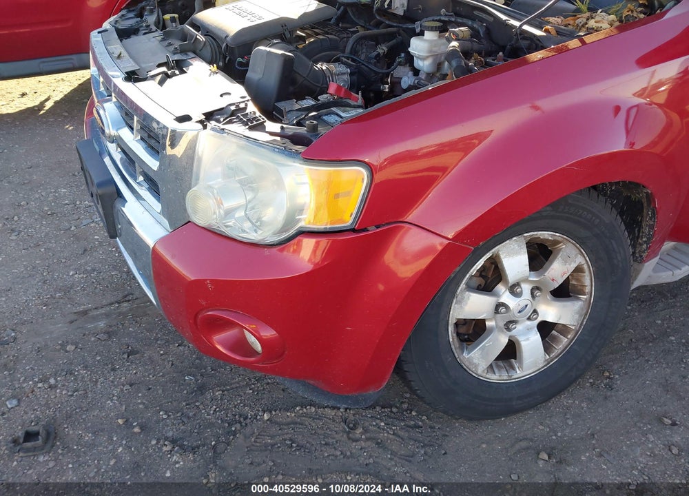 2010 FORD ESCAPE LIMITED VIN: 1FMCU0EG1AKB75589