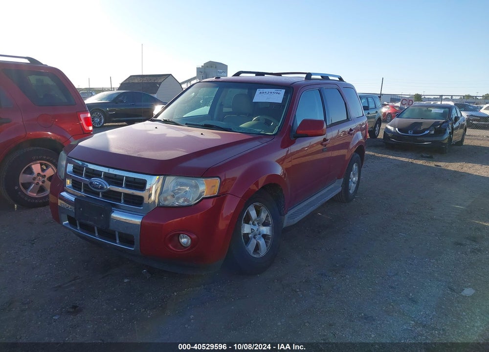 2010 FORD ESCAPE LIMITED VIN: 1FMCU0EG1AKB75589