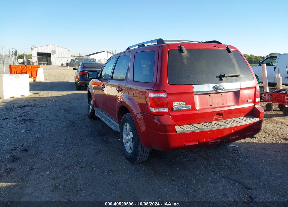 2010 FORD ESCAPE LIMITED VIN: 1FMCU0EG1AKB75589