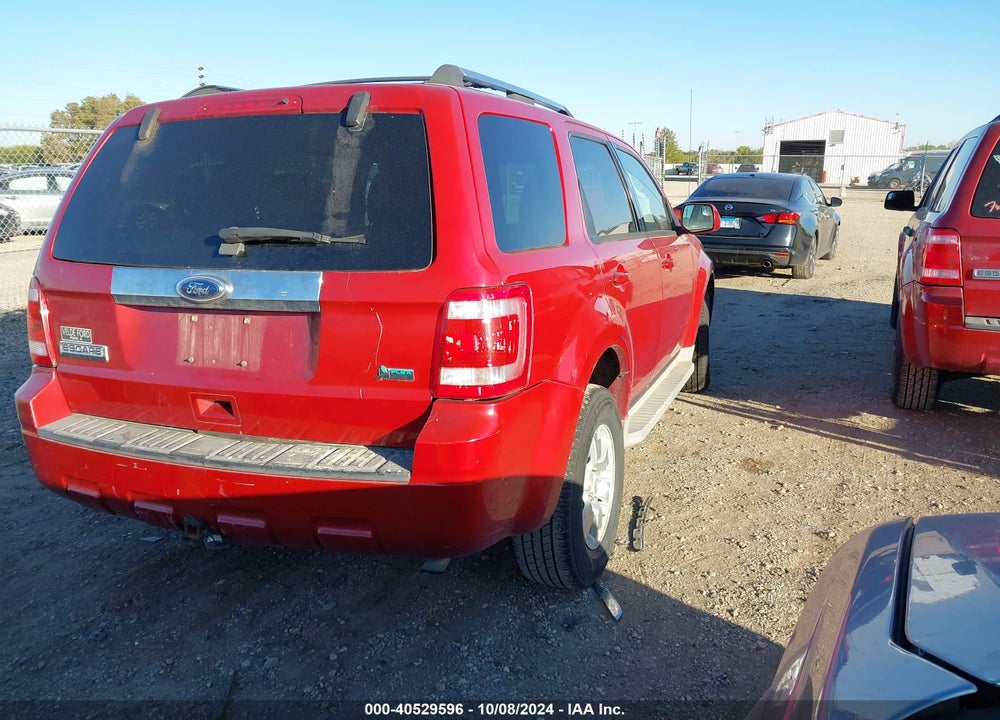 2010 FORD ESCAPE LIMITED VIN: 1FMCU0EG1AKB75589