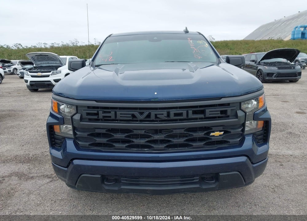2022 CHEVROLET SILVERADO 1500 2WD SHORT BED CUSTOM VIN: 1GCPABEK7NZ526789